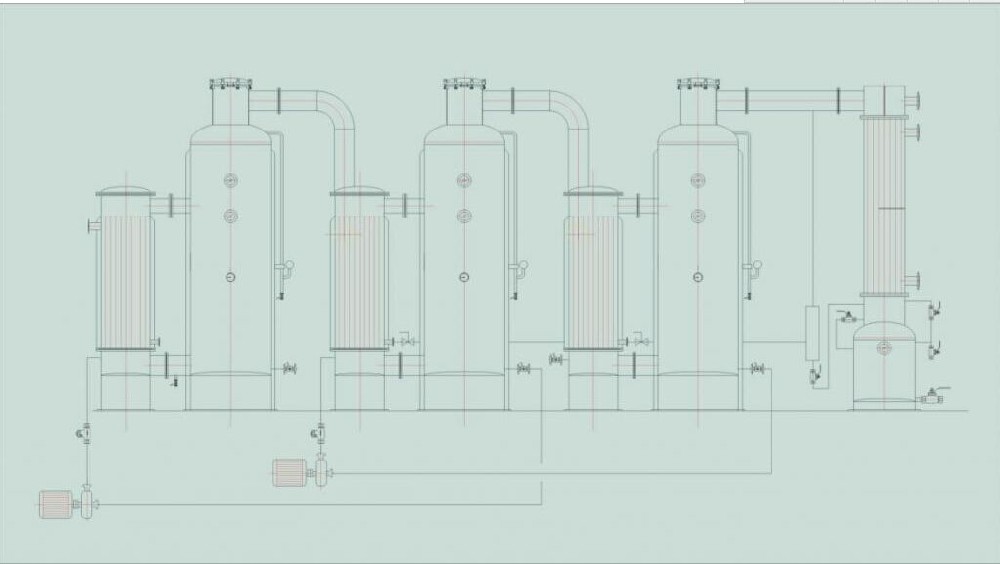 河南雙誠環(huán)保專業(yè)生產(chǎn)廢水廢氣循環(huán)設(shè)備單效蒸發(fā)器，多效蒸發(fā)器。